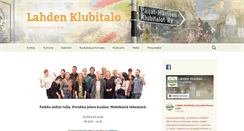 Desktop Screenshot of phklubitalot.fi