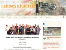 Tablet Screenshot of phklubitalot.fi